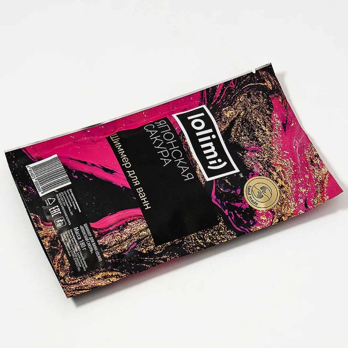 Шиммер для ванн Lolimi) Японская сакура 180гр ф/п