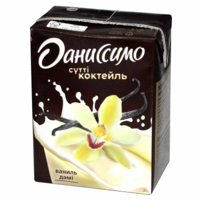 Коктейль молочный Даниссимо ваниль 2%  200мл пэт