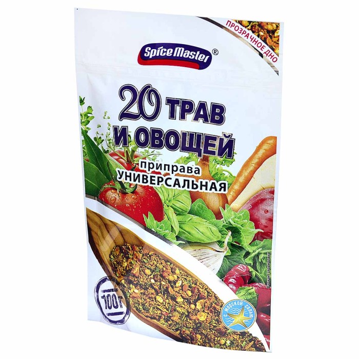 Приправа Мастер Дак универсальная 20 трав и овощей 110гр м/у