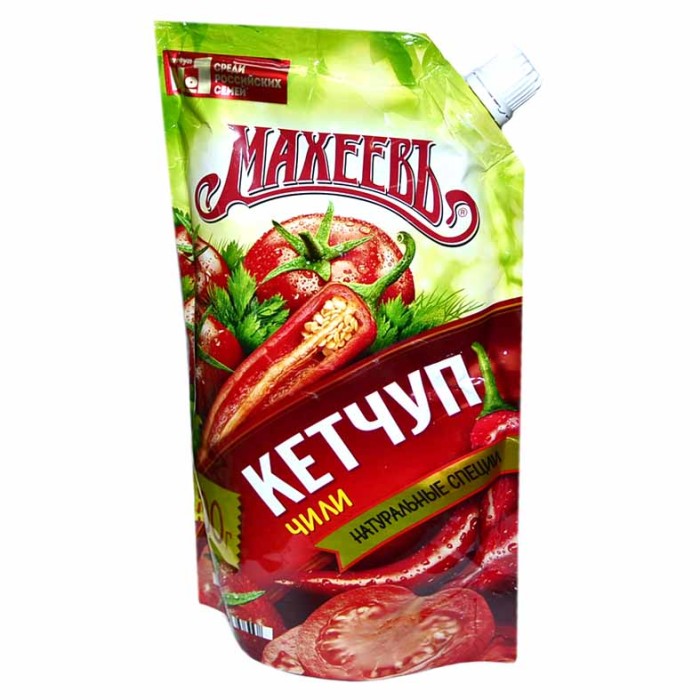 Кетчуп Махеевъ Чили 500гр д/п