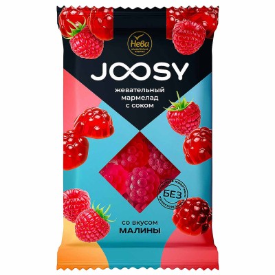 Мармелад жевательный Нева со вкусом малины 240гр м/у