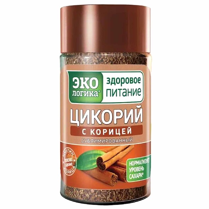 Цикорий ЭКОлогика с корицей раствор сублим 85гр ст/б