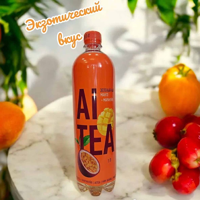 Чай Ai Tea манго-маракуя зеленый 0,5л пэт