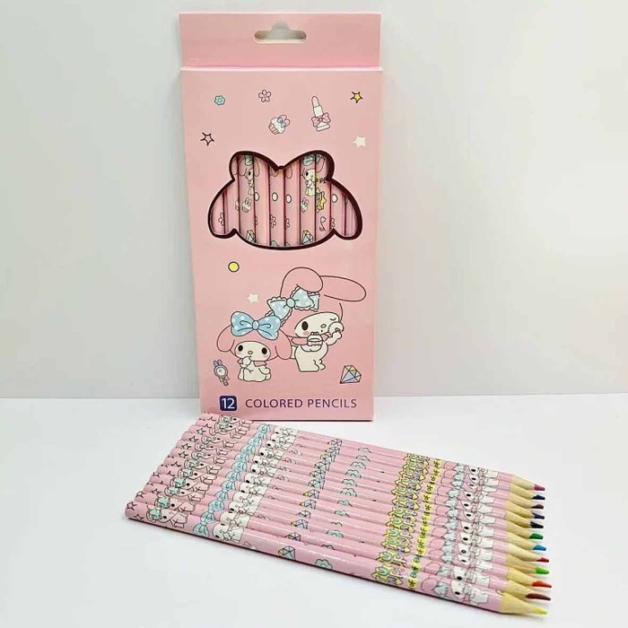 Карандаши цветные Sanrio Cinnamoroll 12шт арт2612
