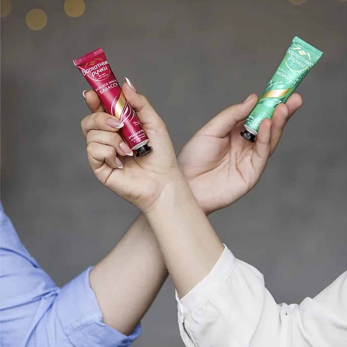 Крем для рук Бархатные ручки Райское масло бабассу 30мл туба