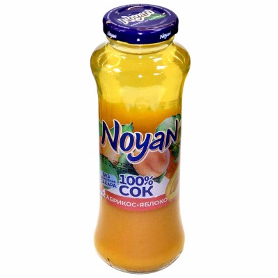 Сок Noyan абрикос-яблоко 0,25л ст/б