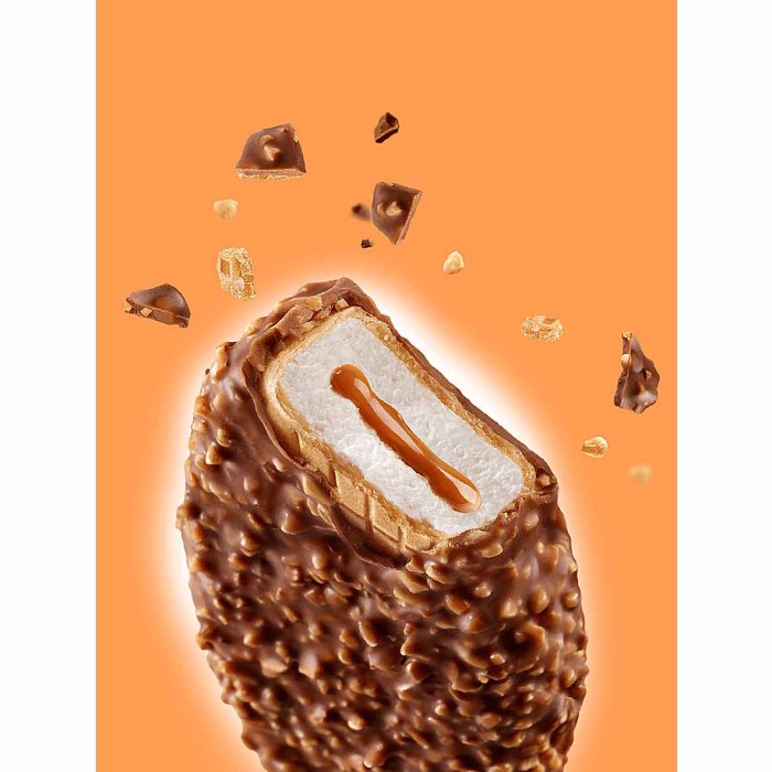 Вафли Maxi King с шоколадом и карамельной начинкой 35гр м/у