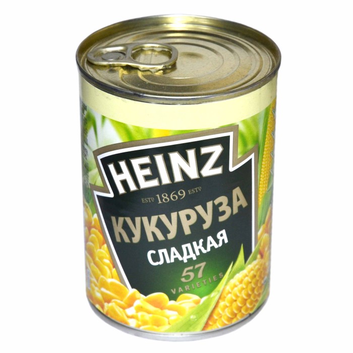 Кукуруза Heinz консервированная 400гр ж/б