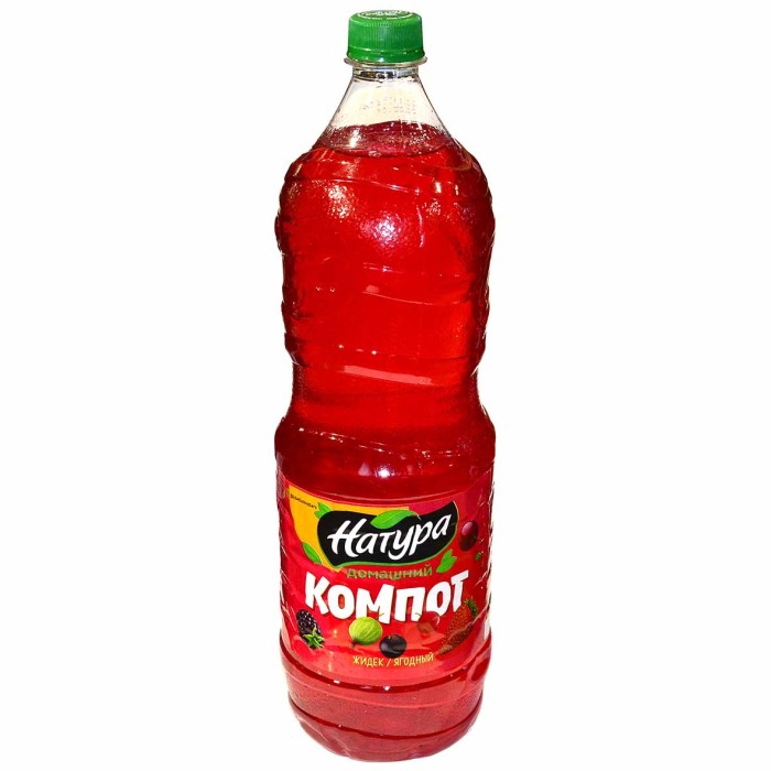 Компот Натура ягодный негаз 1,8л пэт