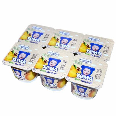 Биотворог Тема груша 4,2% с 6мес 100гр пэт