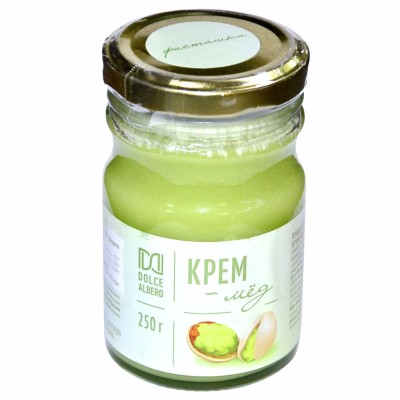 Мед-крем Dolce Albero Фисташка 250гр ст/б