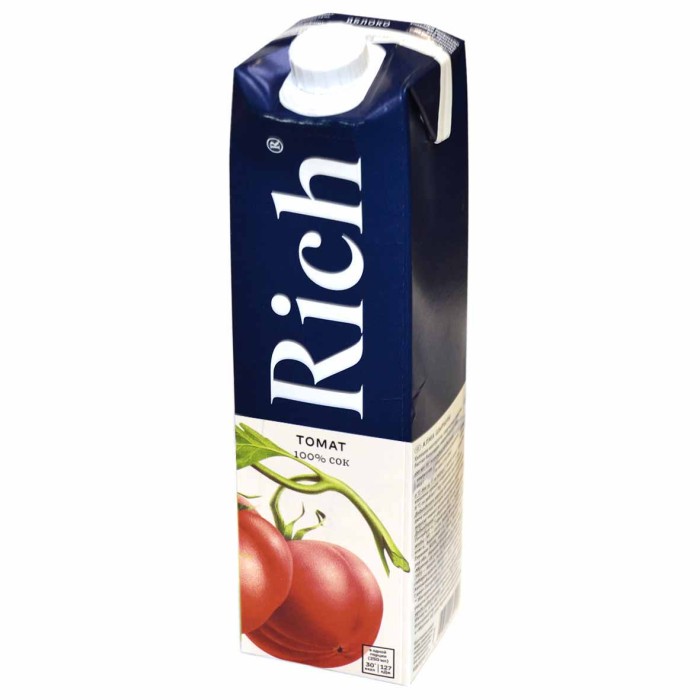 Сок Rich томатный 1л т/п