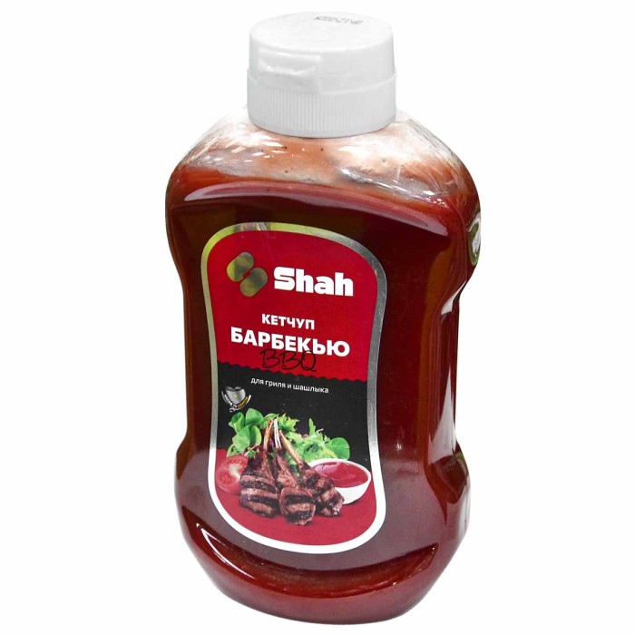 Кетчуп Shah Барбекью BBQ для гриля и шашлыка 800гр пэт