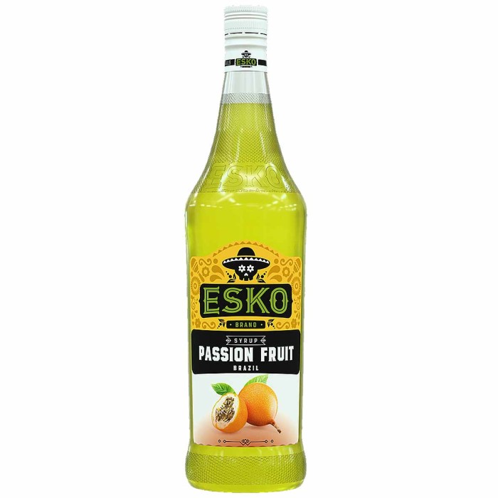 Сироп ESKO Маракуйя светлая Бразилия 1л ст/б