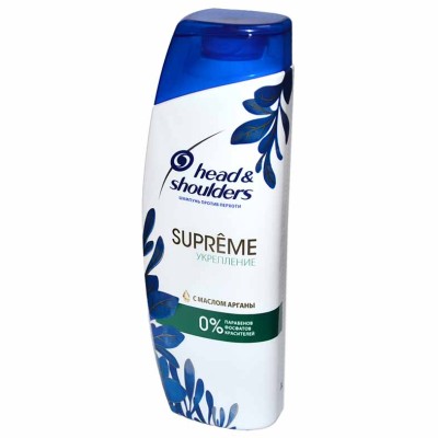 Шампунь для волос Head&amp;Shoulders Supreme Укрепление масло арганы 300мл пэт