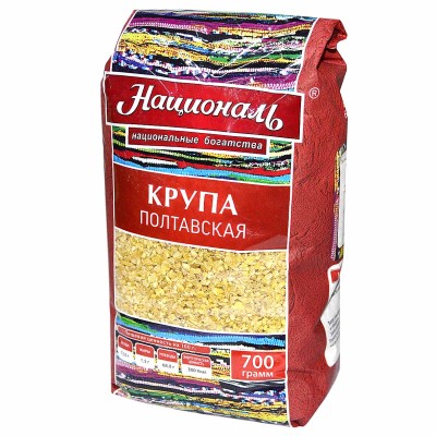 Крупа пшеничная Националь Полтавская 700гр м/у