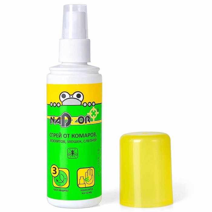 Спрей Nadzor от комаров и мошек 100мл ж/б артISK001N