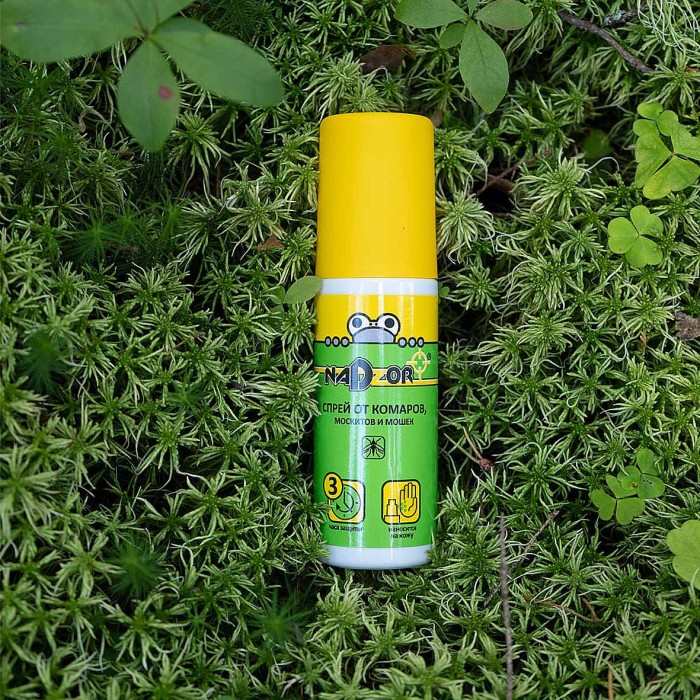 Спрей Nadzor от комаров и мошек 100мл ж/б артISK001N
