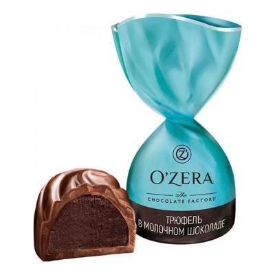Конфеты OZera Трюфель в молочном шоколаде
