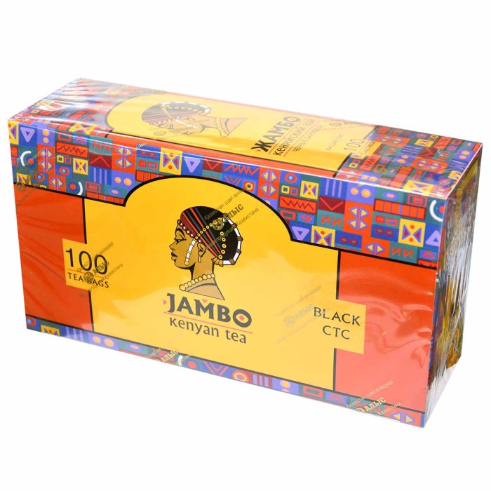 Чай Жамбо Кенийский черный гранул 100*2гр к/у