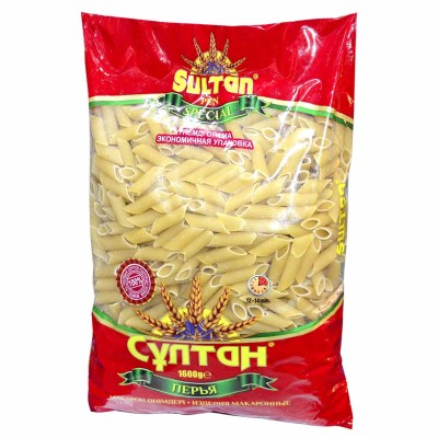 Макароны Султан перья М629 1,6кг м/у