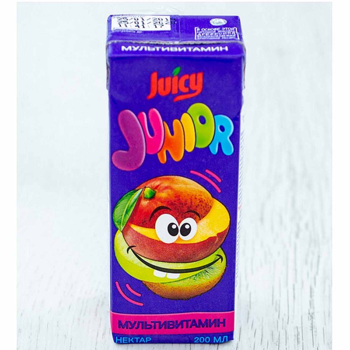 Нектар Juicy Junior мультивитамин 200мл т/п