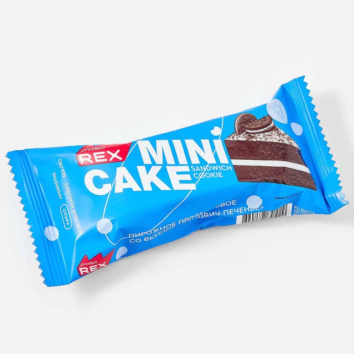Мини-тортик протеиновый ProteinRex Сэндвич-печенье 40гр м/у