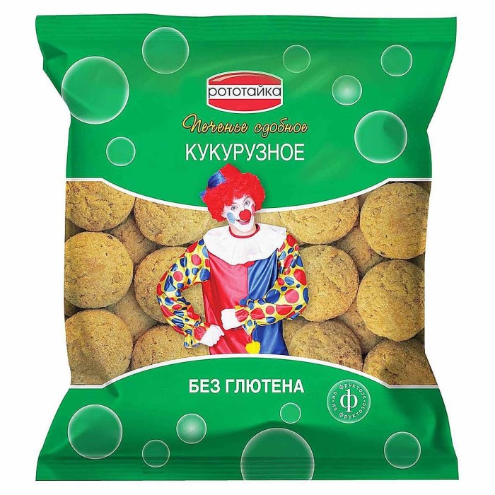 Печенье Рототайка кукурузное сдобное 200гр м/у