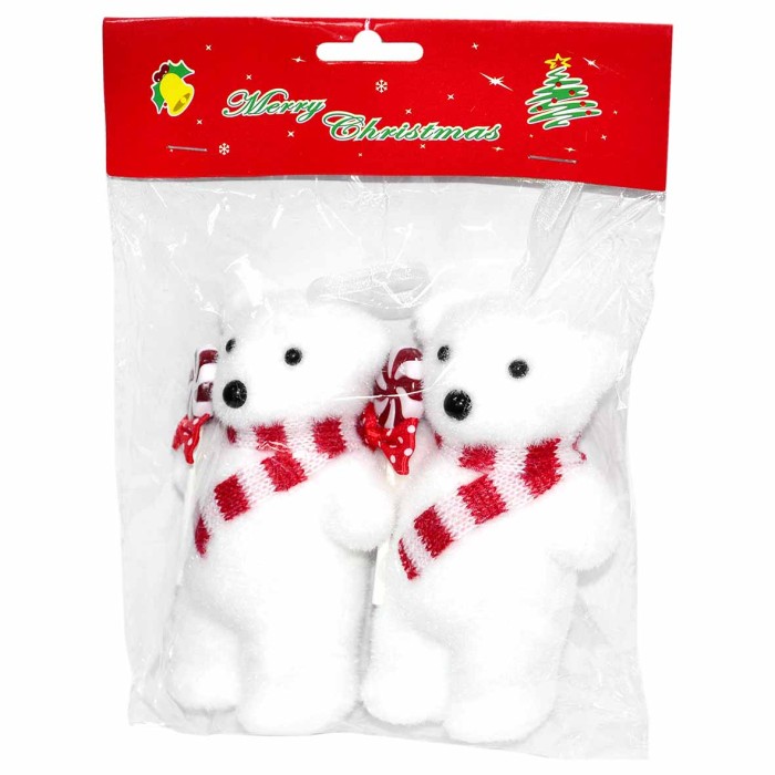 Украшение новогоднее Мишки с леденцами