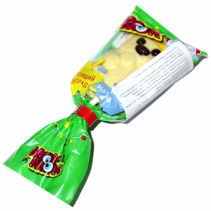 Фигурка шоколадная Мок-Мок Новогодняя коллекция с печеньем 24гр м/у