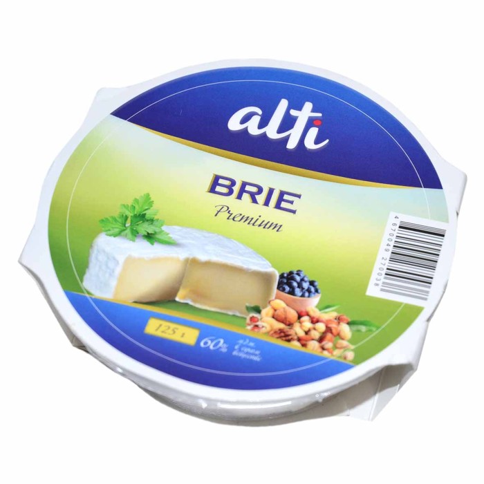 Сыр Brie Alti Premium 60% 125гр к/у