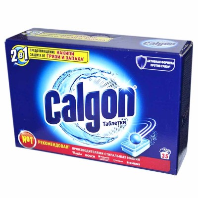 Средство для смягчения воды Calgon 2в1 35шт к/у