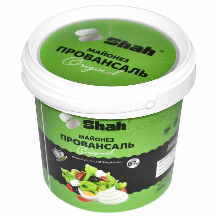 Майонез Shah Провансаль Original 67% 800гр ведро