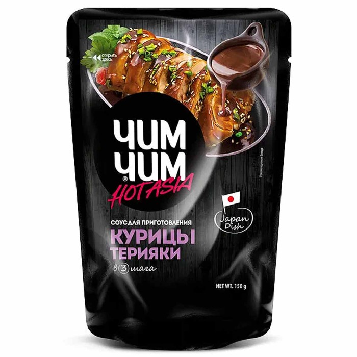 Соус Чим-Чим Hot Asia для курицы терияки 150гр д/п