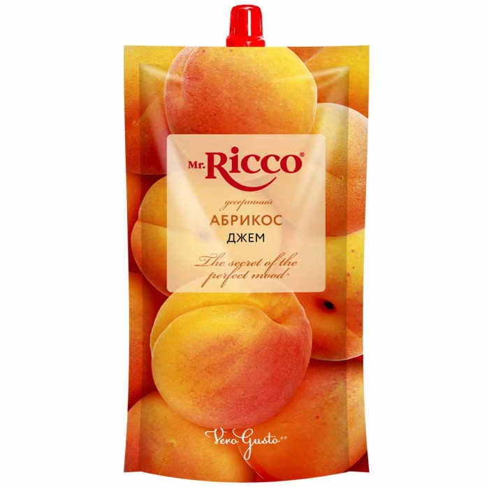 Джем Mr, Ricco Абрикос 300гр д/п