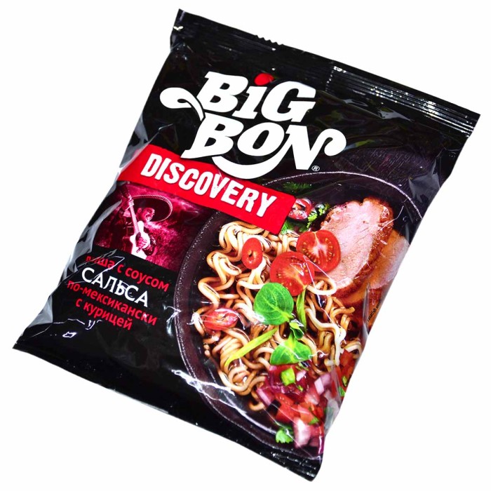 Лапша BigBon Discovery сальса по-мексикански с курицей 95гр м/у