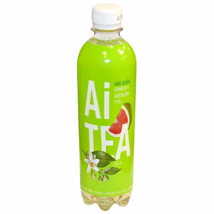 Чай Ai Tea памело-цветок апельсина зеленый 0,5л пэт