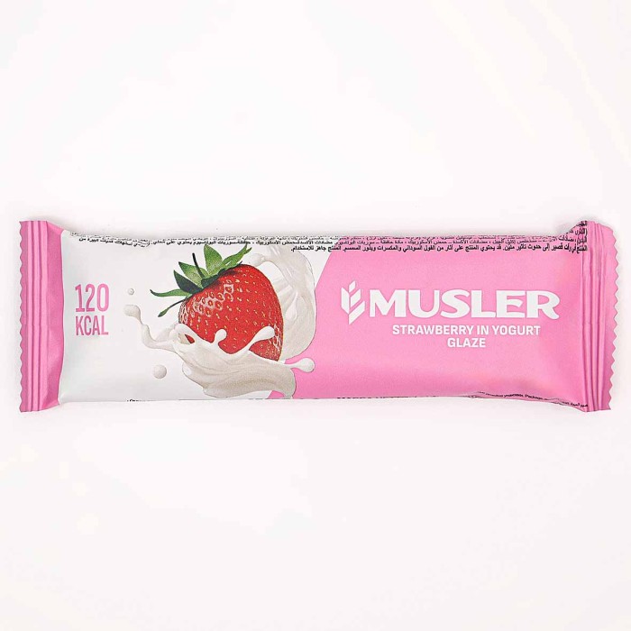 Батончик мюсли  Musler Клубника йогурт 30гр м/у