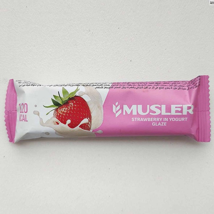 Батончик мюсли  Musler Клубника йогурт 30гр м/у