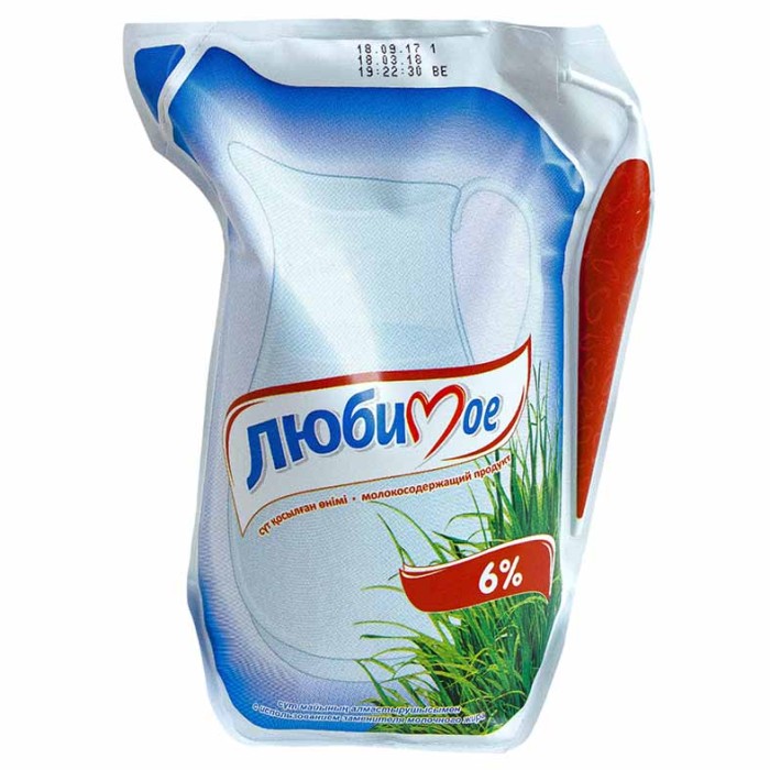 Продукт молокосодержащий Любимое 6% 200мл кувшин