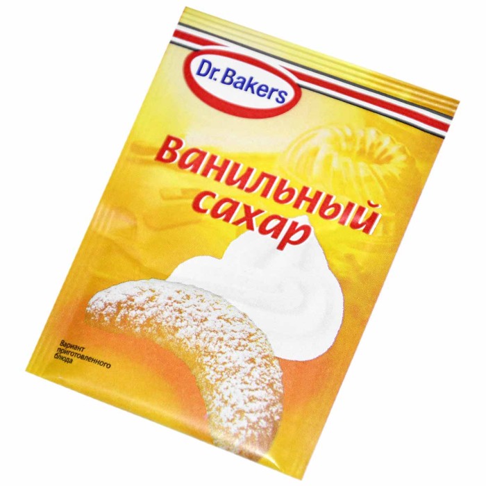 Сахар ванильный Dr.Bakers 8гр м/у