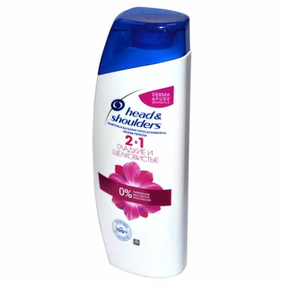 Шампунь для волос Head&amp;Shoulders Гладкие и шелковистые 2в1 200мл пэт