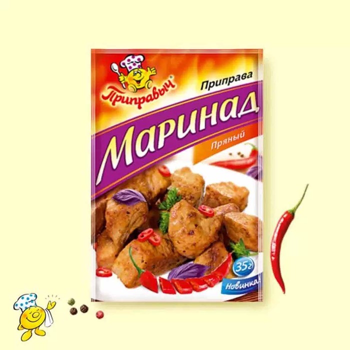 Приправа Приправыч маринад пряный 35гр м/у