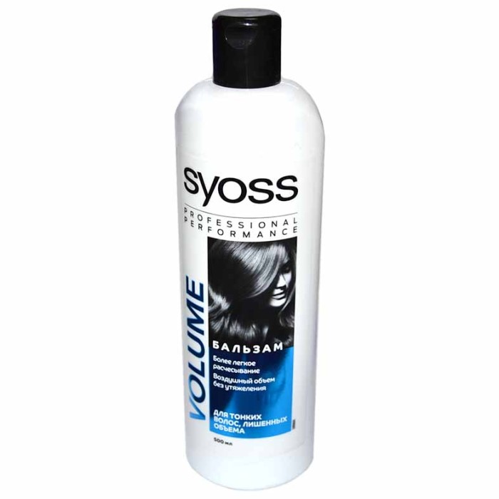 Бальзам для волос Syoss Volume 450мл пэт