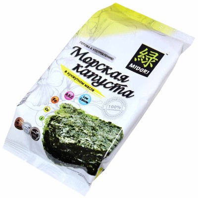 Капуста морская Midori в кунжутном масле 5гр м/у