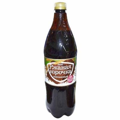 Квас Ржаная корочка окрошечный 1,5л пэт