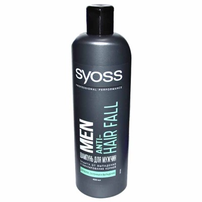 Шампунь для волос Syoss Men Anti-Hair Fall 450мл пэт