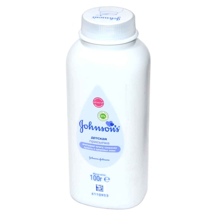 Присыпка Johnson's Baby 100гр пэт