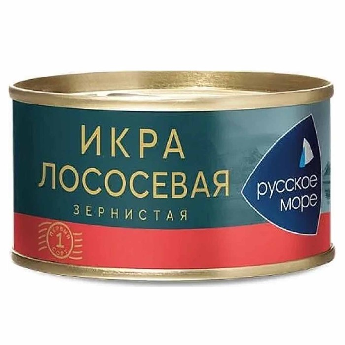 Икра лососевая зернистая 140гр ж/б