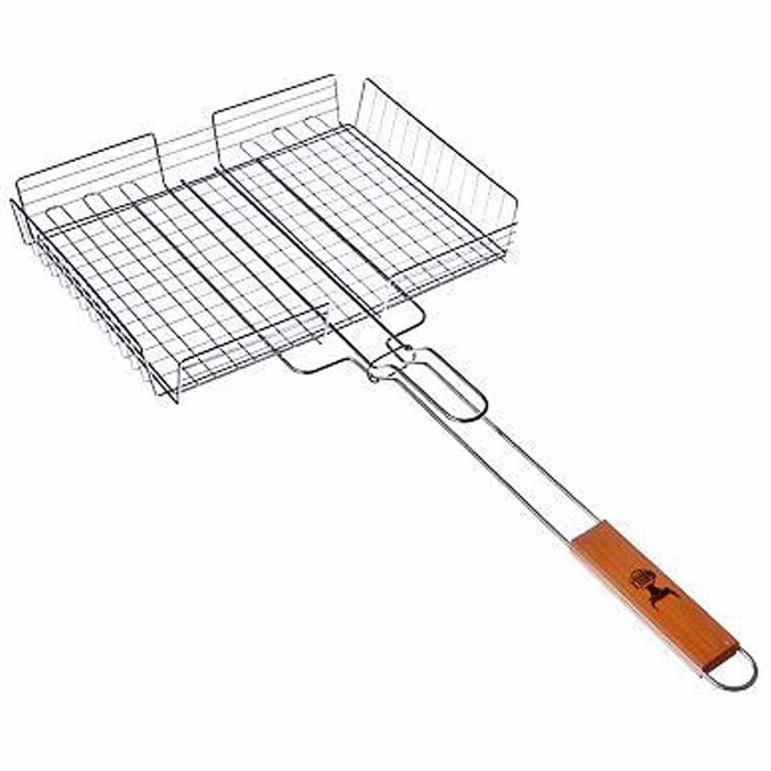 Решетка-гриль Grillboom хром 25*33*5см арт104-026